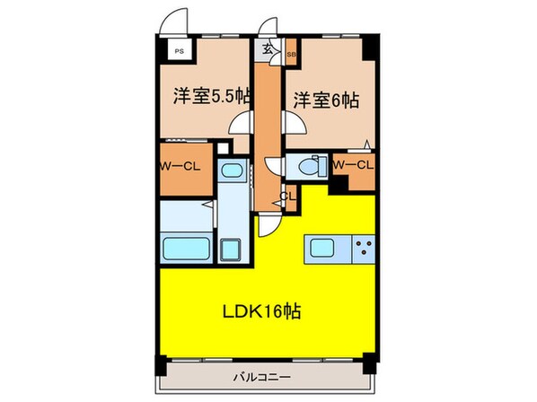 リアレクト白壁の物件間取画像